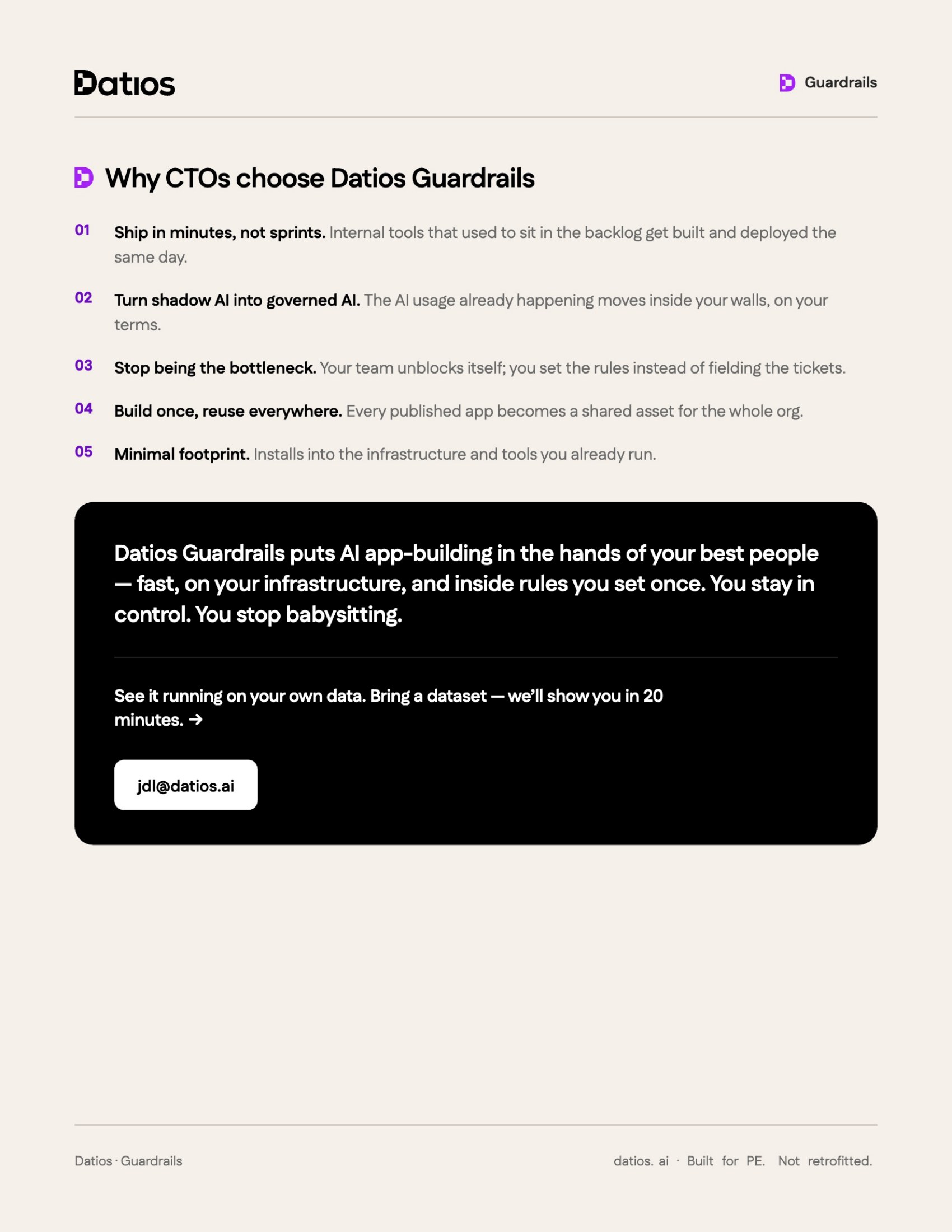 Datios Guardrails — page 3
